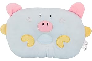 Acouto Oreiller de Lit pour Animaux de Compagnie de Dessin Animé Mignon Cochon Forme Animale Oreiller pour Animaux de Compagnie Chat Chien Naptime Oreillers de Couchage pour Chats