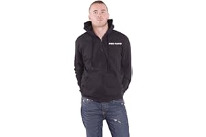 Rockoff Trade Pink Floyd Official Men's Dark Side of The Moon Circle Logo Hoodie