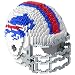 Produktbild Buffalo Bills NFL Football Team 3D BRXLZ Helm Helmet Puzzle …