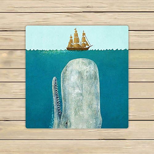 Custom Whale Blue Sea Sailing Ship Hand Towel,Spa Towel,Beach Bath Towels,Bathroom Body Shower Towel Bath Wrap 13x13 inches