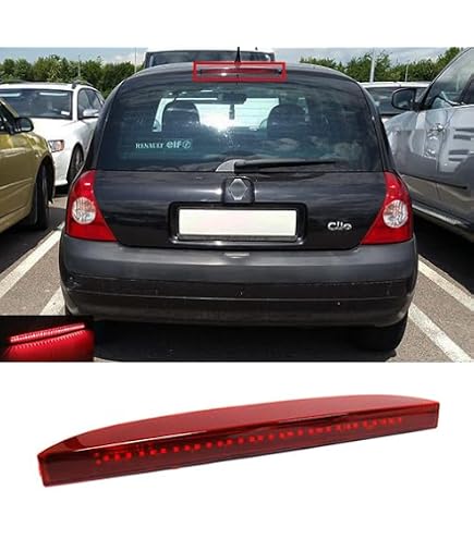 Alomejor feu arrière 3ème feu stop feu stop arrière haut niveau 7700410753 adapté pour Renault