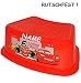 Produktbild ANTI RUTSCH - Trittschemel / Tritthocker / Kindersitz - " Disney Cars - Lightning McQueen " - incl. Name - Kinderschemel & Kindertritt - bis 80 kg / Fußbank - groß - ideal als Erhöhung & Sitz - Kinderhocker - auch für Toilettentrainer - für Kinder Jungen - Bad Kunststoff - Trittbank - Auto Fahrzeug Mc Queen / Francesco - Hocker & Schemel