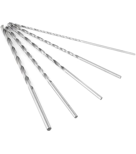 Foret Hélicoïdal HSS 4mm X 200mm Tige Droite - Pour Métal, Bois, Perceuse électrique