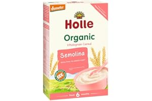 Holle Organic Wholegrain Cereal Semolina, pack of 6