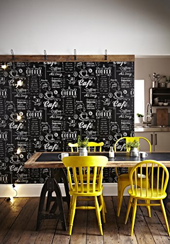 Graham & Brown Vlies Tapete Kollektion Modern Living, schwarz, 32-993 - 2