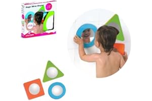 BSM Edushape - Ed 526023 - Jouet De Bain Rigolo - Miroirs A Formes
