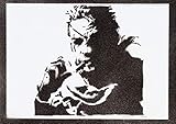  Póster Metal Gear Solid Snake Grafiti Hecho A Mano - Handmade Street Art - Artwork