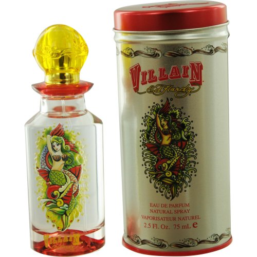 Preisvergleich Produktbild Ed Hardy Villain Women Eau de Parfum, 75 ml, 1er Pack (1 x 75 ml)
