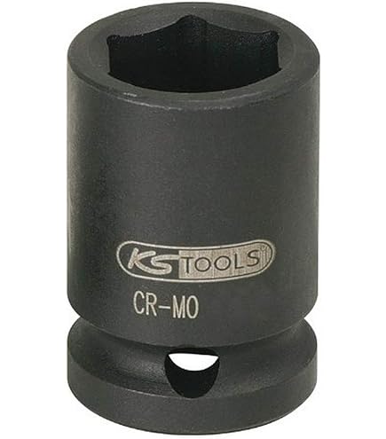 Ks Tools Llave De Vaso 918.1221-E 21mm - Perfil Flank-Drive, Cromo Vanadio Kit Mecánica Profesional