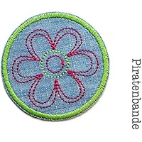 Jeansflicken Blume Patch zum Aufbügeln Bügelbild