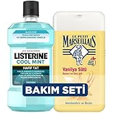 Le Petit Marseillais Duş Jeli Vanilya S&uuml;t&uuml; (250 ml) + Listerine Cool Mint Hafif Tat (250 ml) (2 adet)
