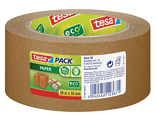 Preisvergleich Produktbild Packband Papier 50mmx50m beige