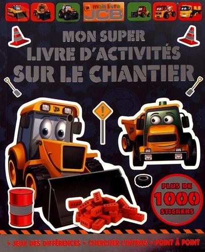 Mon super livre d'activités sur le chantier