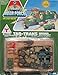 Produktbild 1989 Kenner Mega Force TRIAX Army Tar-Treks Armored Transport W/Rocket Launcher Micro Vehicle Set by Triax Army