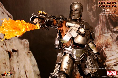 Hot Toys - Iron Man Movie Masterpiece Action Figure 1/6 Iron Man Mark I (2.