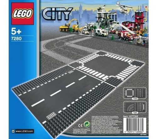 Preisvergleich Produktbild Lego 7280 City Gerade Straße / Kreuzung