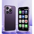 SOYES XS18 3G Mini Smartphone, 3-Inch Touchscreen, Dual SIM, 2GB RAM 16GB ROM, Android 8.1, Ultra Slim Compact Phone (Blue) (purple)
