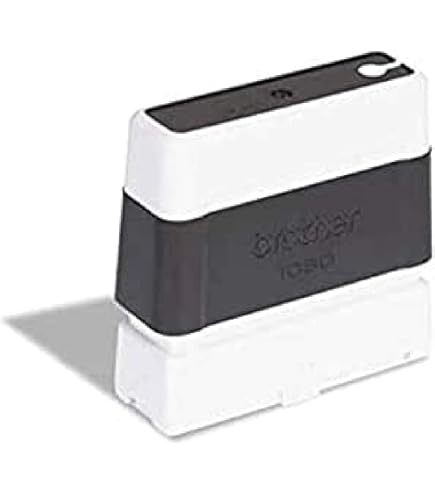 Juego De 6 Sellos De Goma Brother PR4040E6P - 40x40 Mm, Tinta Azul, Compatible Con SC-2000USB