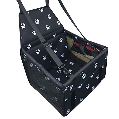 laamei Funda Protector de Coche Cubierta de Asiento del Coche de Seguridad para Mascotas Plegable Viaje Bolsas para Perro Gato