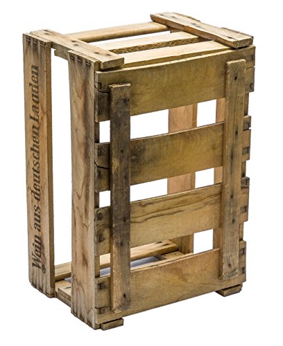 3 Stück Schöne originale Weinkisten mit Aufschrift 46cm x 30,5cm x 24cm - 4