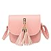 Produktbild TianWlio Handtasche Damen Mode Frauen Kleine Ketten Tasche Candy Quaste Messenger Bags Handtasche Schultertasche Rosa