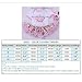 Highdas Newborn Baby Girls' 3PCs 1st Birthday Tutu Dress With Headband Shoes Princess Party Dresses,12-18 Months