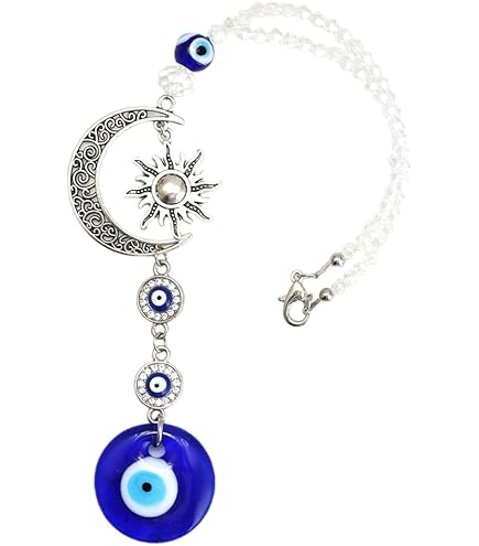 Ciondolo Occhio Turco Blu Per Auto - Amuleto Contro Malocchio, Con Gancio - Foto 5