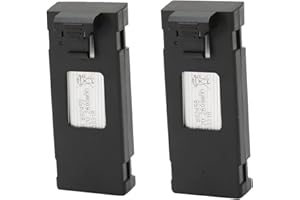 SUNGOOYUE 3.7V 2600mAh 2Pcs RC Drone Battery, 2pcs UAV Drone Battery Replacement for E88 E88PRO E88MAX E525 E99 E99PRO P1 P5PRO K3 S1 P8