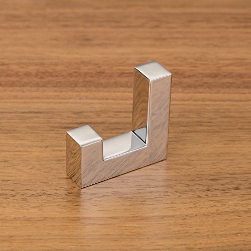 Moderner SO-TECH® Kleiderhaken Garderobenhaken Handtuchhaken Chrom poliert - 3