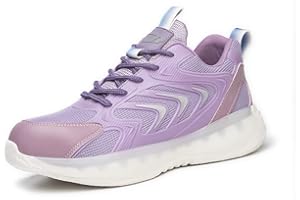 Bawalon Sicherheitsschuhe Herren Arbeitsschuhe für Damen Leicht Atmungsaktiv Sneakers mit Stahlkappe