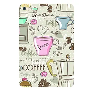 Apple iPad Mini 1 2 3 (7.9 inch) Morning coee Uv Printed Back Cover by Videotronix