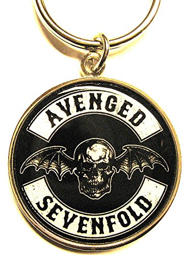 Preisvergleich Produktbild AVENGED SEVENFOLD SCHLÜSSELANHÄNGER KEYCHAIN #4 BATSKULL