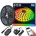 Produktbild DOOK LED Strip Alexa Streifen 5m LED Band Fernseher LED Lichterkette Musik Sync Band Leiste Profil LED Streifen Dimmbar IP65 LED Band RGB TV WiFi LED Strip Smart App Steuerbar