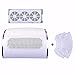 HailiCare Nail Dust Collector Suction Fan with 2 Dust Collecting Bags, Powerful Nail Vacuum Cleaner Machine Manicure Tools, Practical Nail Art Salon Cleaning Equipment
