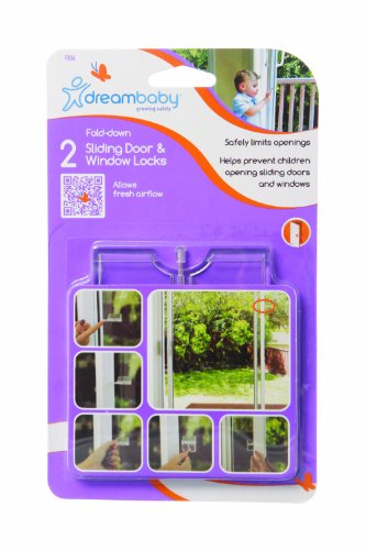 Dreambaby Sliding Door and Window Locks (Transparent)