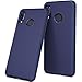 Produktbild Honor 8X Handyhülle Kohlefaser Texture Blau, Carbon Fiber Hülle Ultra Dünn Silikon Case Weich TPU Bumper Slim Flexibel Schutzhülle Stoßfest Rutschfest Kratzfest