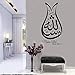 Produktbild woyaofal Vase Form Islamische Kalligraphie Wandaufkleber Wasserdicht Abnehmbare Vinyl Wandtattoo Wohnkultur Für Wohnzimmer 84x42 cm