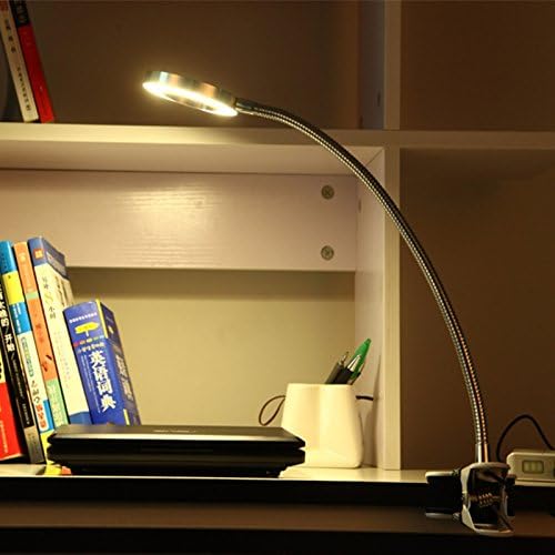 Hostel clip LED annular plug-desk laptop bed creative reading USB desk lamp