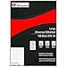 70 x 42,3 mm Universal Etiketten Aufkleber Ordneraufkleber Büro Label Adressetiketten Internetmarke 100 Blatt weiß DIN A4 100 Blatt kompatibel Zweckform / Herma