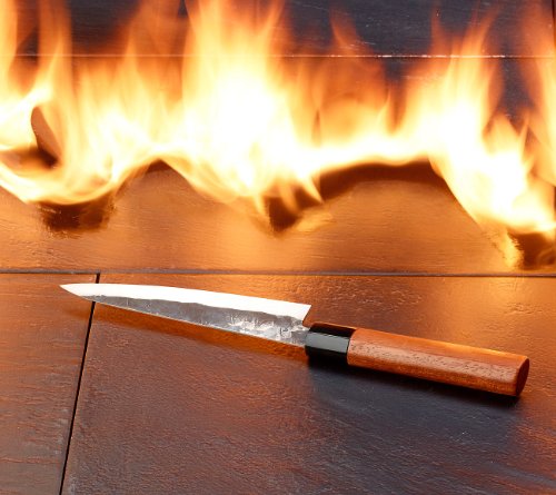 PEARL Allzweck-Küchenmesser mit Griff aus Afrikanischem Rosenholz - 8