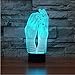 Produktbild Nachtlicht Optical Illusion Lamp Handshake 3D Visuelle Illusion Lampe Transparent Acryl Led Fairy Lampa Farbwechsel Tabelle Bulbing Lambas