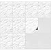 Produktbild FoLIESEN Fliesenaufkleber für Bad und Küche - 20x25 cm - Dekor Carrara - 30 Fliesensticker für Wandfliesen