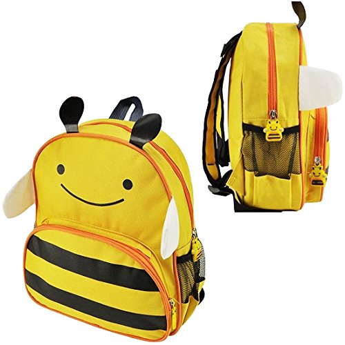 JJOnlinestore- Bumble Bee Cute Cartoon Unisex Kids Lunch Schoolbag Backpack Animal Zoo
