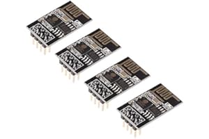 Dealikee 4Pcs ESP8266 ESP-01S WiFi Serial Transceiver Module with 1MB Flash 3.3V