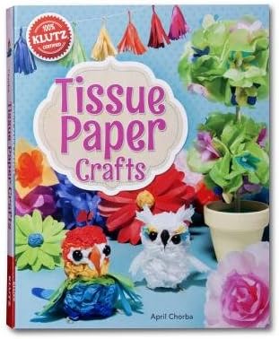 Tissue Paper Crafts [With String Wire Bead Eyes Punch-Out Birdcage and Stencils and Glue and Paper][TISSUE PAPER CRAFTS][Paperback]