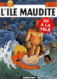 jaquette livre Alix, tome 3 : L'Île maudite