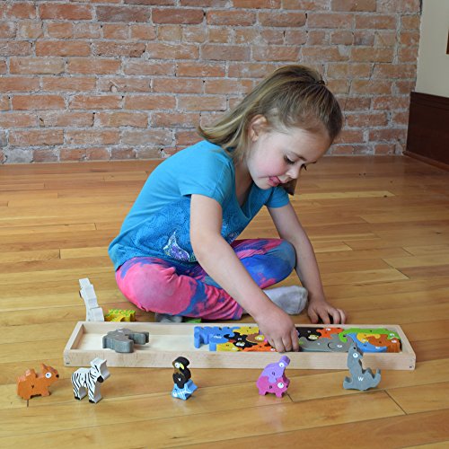 BeginAgain Animal Parade A to Z Puzzle