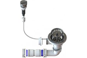 Respekta, 4260458241264 Extracteur d'évier, Blanc, 45x30x12 cm