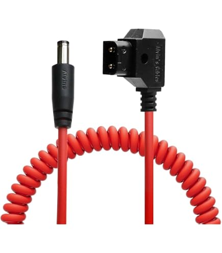 SZRMCC Cavo Alimentazione Da 2 Pin Femmina A D-Tap Maschio 50 Cm Per Aputure Amaran P60c/P60x
