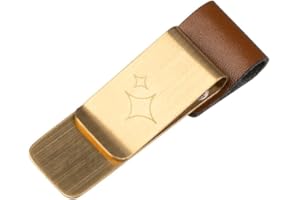 Kokonote Pen Holder Clip - Hot Cocoa | Pen Holder For Notebook, Planner, Diary | Faux Leather Pen Holder - 2.8 x 1 inches / 7 x 2.5 cm | Pen Clip, Pen Loop, Pencil Holder, Brown